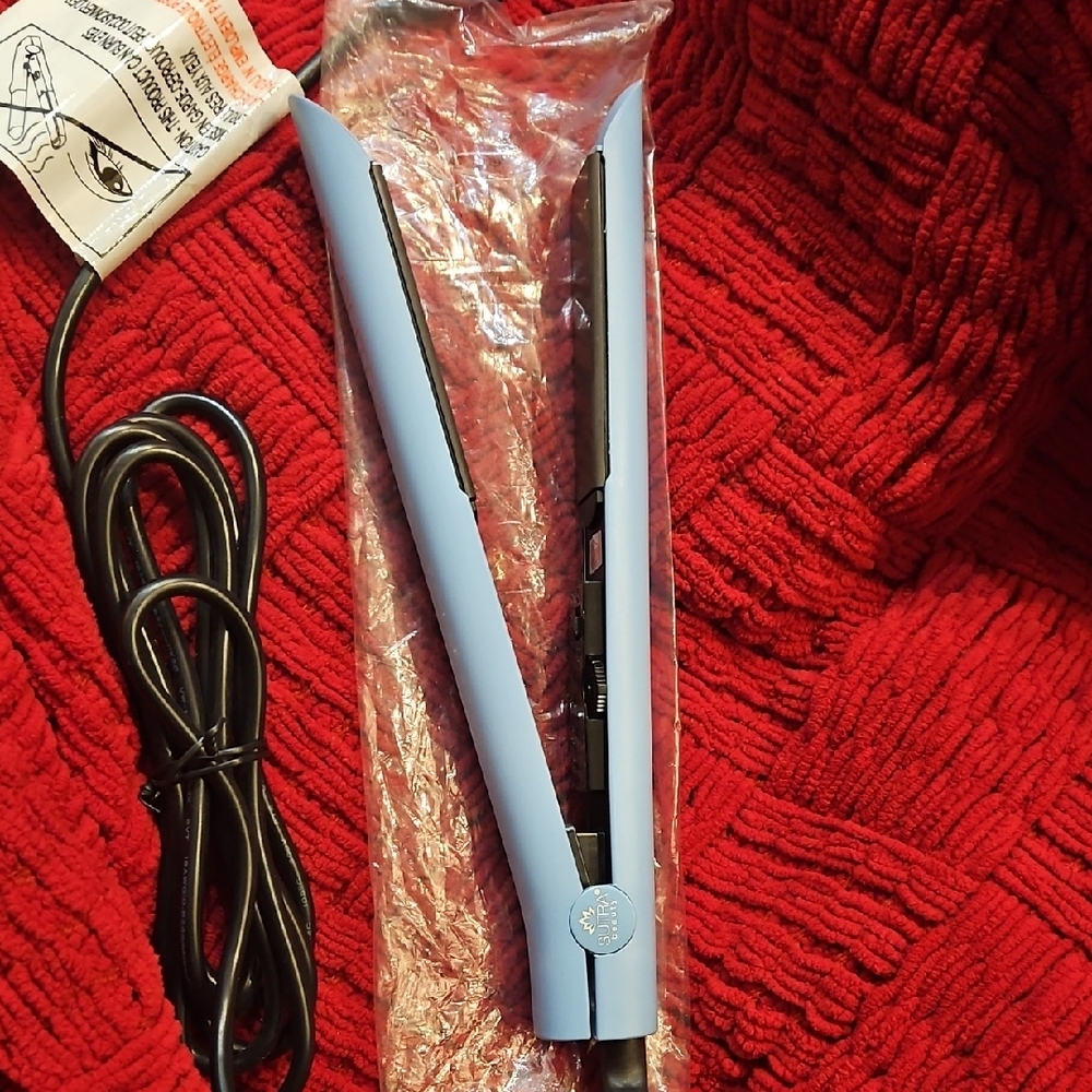 Blue Hair Straightener